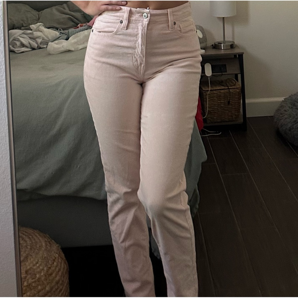 American Eagle Corduroy Mom Jeans